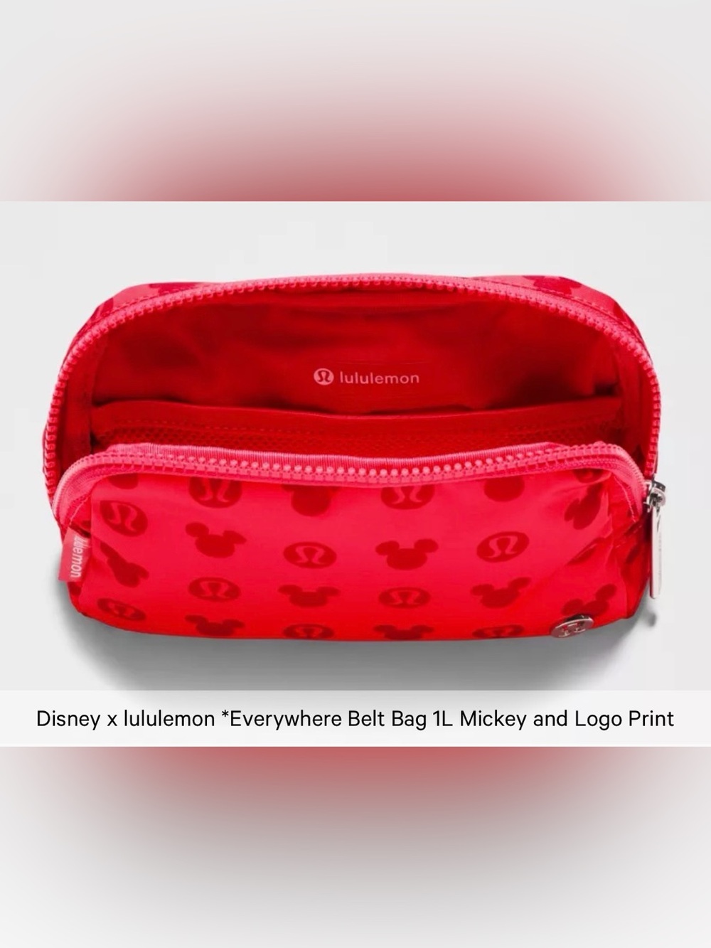 Disney x lululemon
Everywhere Belt Bag 1L Mickey and Logo Print - Picture 3 of 6